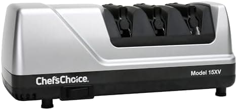 Chef’sChoice 15XV EdgeSelect Professional Electric Knife Sharpener with 100-Percent Diamond…