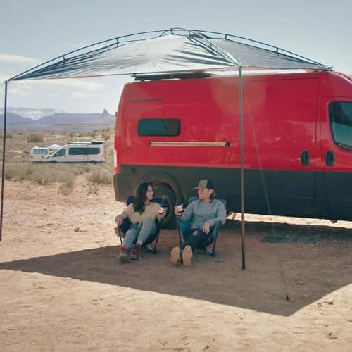 MoonShade Portable Vehicle Awning, Extra Large 12' x 9' Lightweight Canopy for Trucks, SUVs, Vans, Campers & Outdoor Adventures…