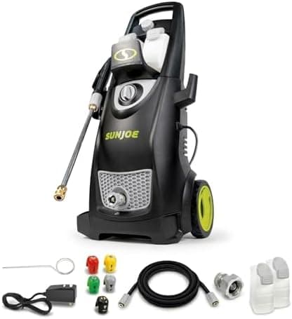 Sun Joe Pressure Washer, Electric Power Washer, Heavy-Duty Portable…
