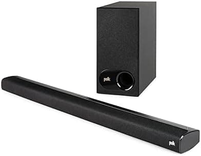 Polk Audio Signa S2 Sound Bar for Smart TV with Subwoofer, Wireless – Exclusive VoiceAdjust Technology…