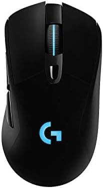 Logitech G703 Lightspeed Wireless Gaming Mouse W/Hero 25K Sensor, PowerPlay Compatible, Lightsync RGB, Lightweight 95G+10G…