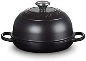 Le Creuset Enameled Cast Iron Signature Round Bread Oven, 9.5 inch, Licorice