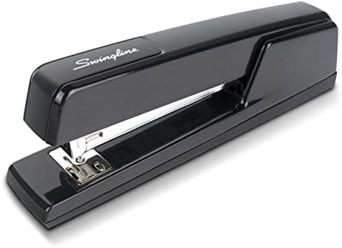 Swingline 747 Classic Stapler, 30 Sheet Capacity, Jam Free, Metal, Black (74701)"