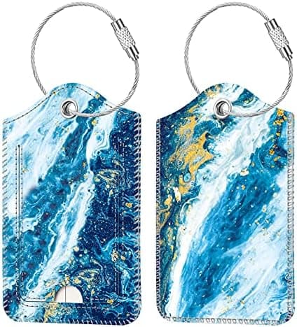 FINTIE Fintie Luggage Tags, Privacy Cover ID Label with Stainless…