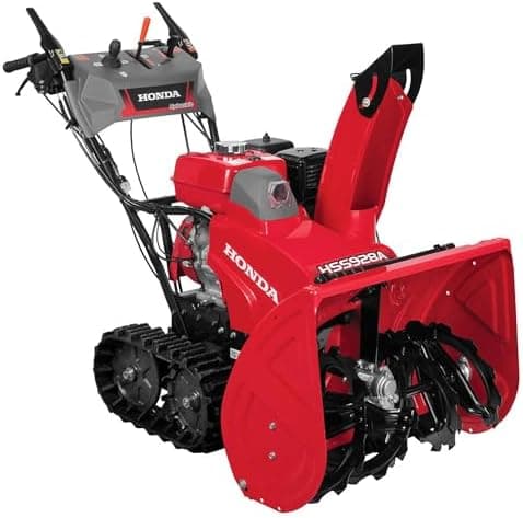 Honda HSS928 28-Inch Two Stage Snow Blower with Electric Start and Track Drive, Clears Up to 1900…