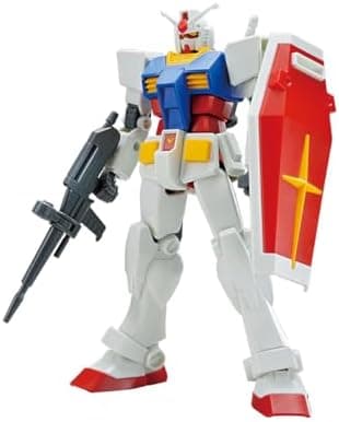 BANDAI Hobby - Mobile Suit Gundam - 1/144 RX-78-2 Gundam, Bandai Spirits Entry Grade Model Kit