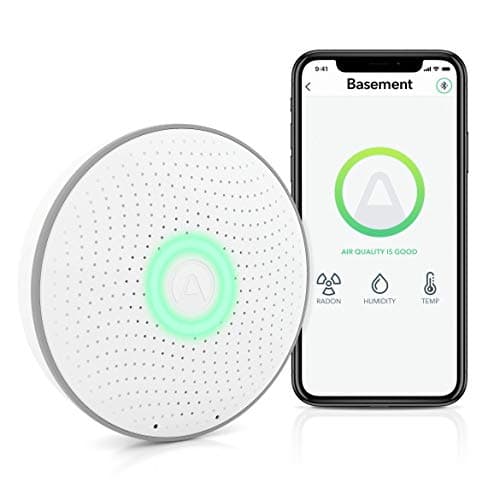 Airthings 2950 Wave Radon - Smart Radon Detector with Humidity & Temperature Sensor – Easy-to-Use – Accurate – No Lab Fees –…