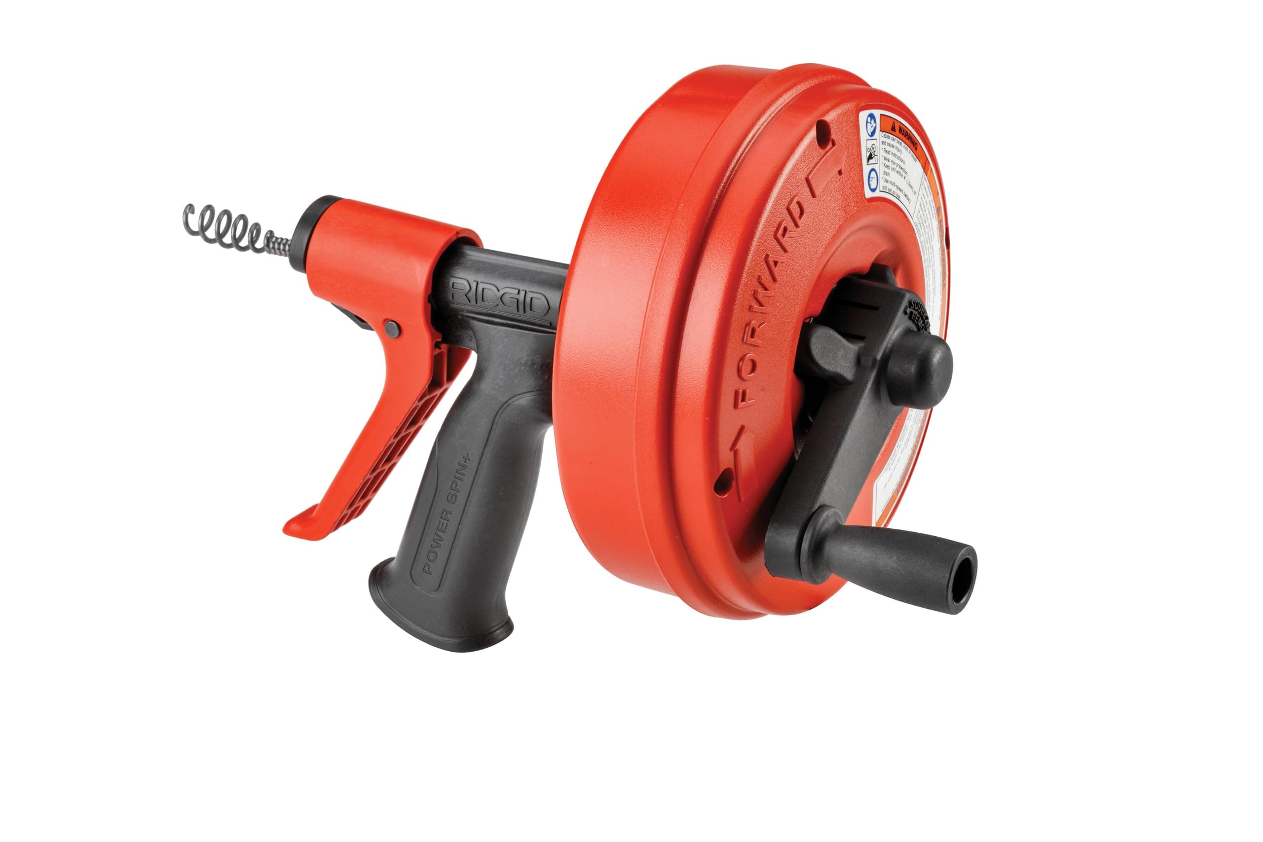 RIDGID 57043 POWER SPIN+ Power Spinner Drain Cleaner