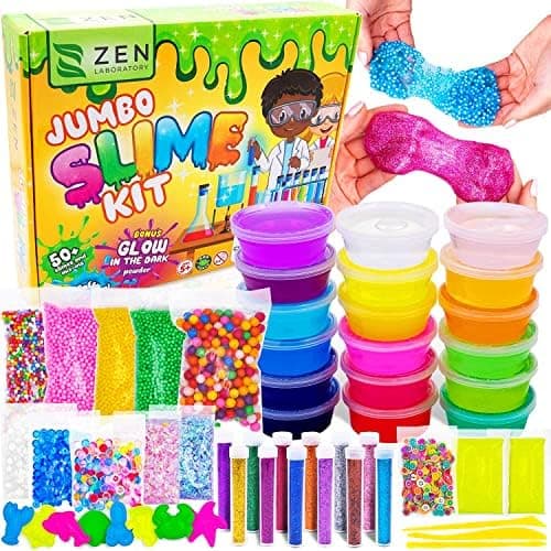 Ultimate Slime Kit for Girls 10-12 | Perfect Toys for Girls 7-12 Years Old | Complete DIY Slime Making Kit…