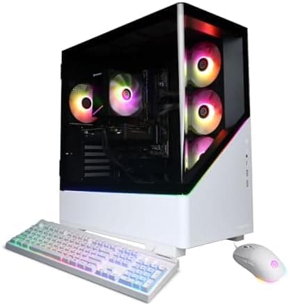 CyberpowerPC Gamer Xtreme Gaming PC, Intel Core i7-14700F 2.1GHz, GeForce RTX 5060 Ti 8GB, 16GB…