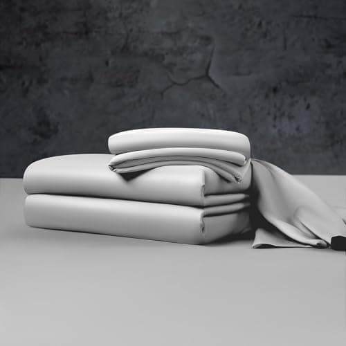 LIANLAM Luxury 100% Organic Tencel Cooling Sheets Queen Size, Expertly Crafted from Austrian Eucalyptus, Silky Soft Lyocell…