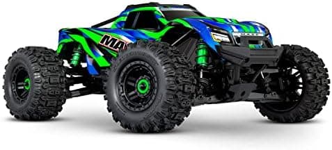 Traxxas Maxx Wide Green 1:10 RC Model Car Monster Truck 4WD RTR 2.4GHz