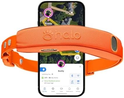 Halo Collar 5 Wireless Dog Fence & GPS Dog Collar, Keep Your Dog…
