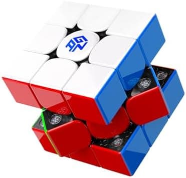 GAN V100 Maglev UV Speed Cube 3x3 Magnetic, Omni-directional…
