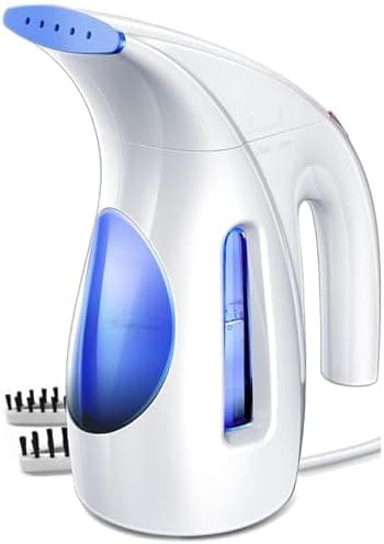 HiLIFE Steamer for Clothes, Portable Handheld Clothing Steamer, 240ml Big Capacity, 700W, Strong Power, Fabric Quick Wrinkle…