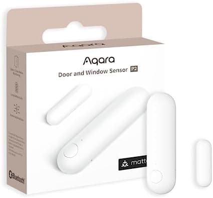 Aqara Door and Window Sensor P2, Matter Over Thread, Requires Thread Border Router, Contact Sensor with…