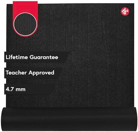 Manduka PROlite Yoga Mat 4.7mm | Lifetime Durability | Hygienic Construction | Teacher Approved…
