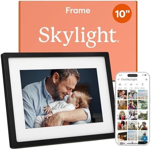 Skylight Frame – WiFi Digital Picture Frame Customer Support, Touch Screen Digital Photo Frame with Easy…
