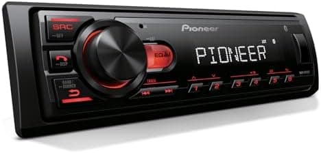 Pioneer MVH-S110BT 1-Din Digital Media Receiver Car Stereo –…