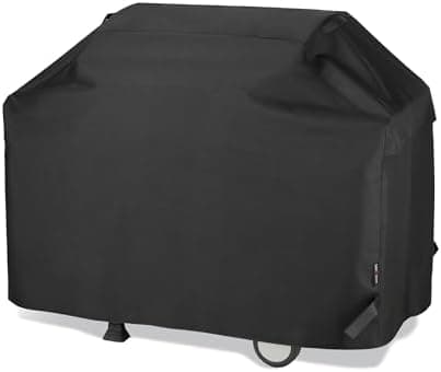 Unicook Heavy Duty Waterproof Barbecue Gas Grill Cover, 65-inch BBQ Cover, Special Fade and UV…