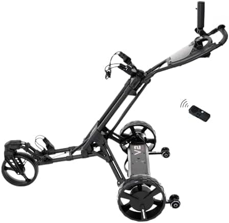 Alphard Golf Electric Caddy Bundle: Club Booster V2Pro + Omni Cart - Complete Remote-Controlled Electric Caddy Bundle - 6-Axis…