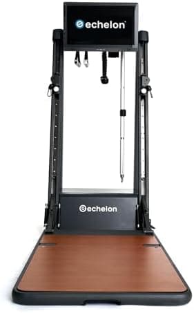 Echelon Strength Home Smart Gym – WiFi-Enabled 24-Inch HD Touchscreen, 5–110 LB Digital Resistance Per Arm…