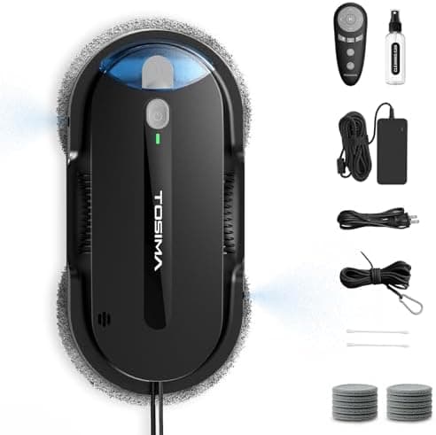 Tosima X1 Window Cleaning Robot, 6400Pa Intelligent Variable Suction…