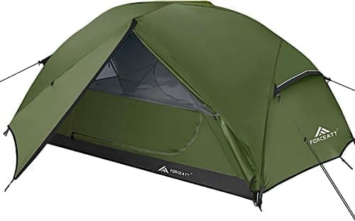 Forceatt Tent for 2 and 3 Person is Waterproof and Windproof, Camping Tent for 3 to 4 Seasons,Lightweight Aluminum Pole…