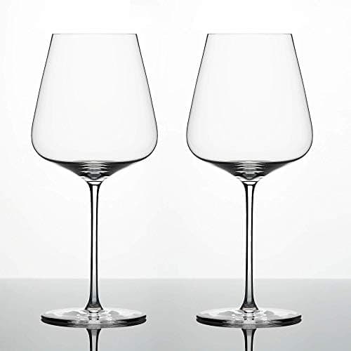Zalto Denk'Art Bordeaux Hand-Blown Crystal Wine Glasses, Set of 2 | Hand-Blown Crystal