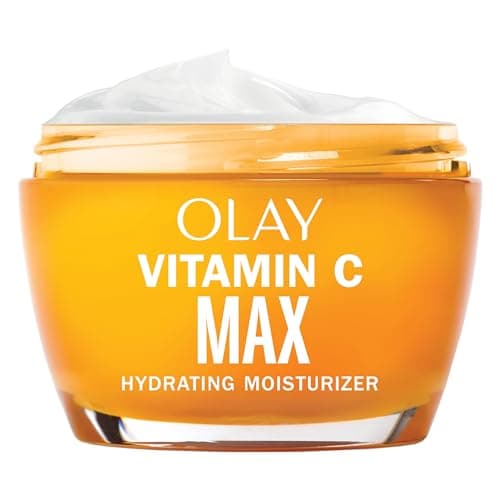 Olay, Vitamin C MAX Face Moisturizer, Brightening Cream for Women, Hydrating, Evens Tone, Dark Spot and Hyperpigmentation…