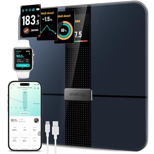 Etekcity FSA&HSA Eligible Smart Scale for Body Weight Fat, Digital Weighing Machine for Accurate…