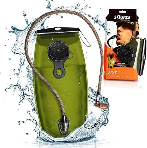 Source Hydration Bladder WXP - 3 Liter (100oz) Water Bladder with High Flow Storm Valve - Featuring All Hydration Technology…