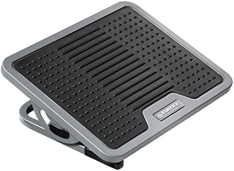 EUREKA ERGONOMIC Tilt Adjustable Footrest, Foot Rest for Under Desk at Work with Massage Surface, Office Foot Rest Under Desk…