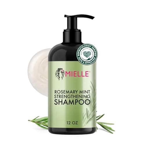 Mielle Organics Rosemary Mint Hair Strengthening Biotin Shampoo - Moisturizing Hair Shampoo for Women and Men to Gently Cleanse…