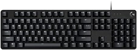 Logitech G413 SE Full-Size Mechanical Gaming Keyboard - Backlit Keyboard with Tactile Mechanical Switches, Anti-Ghosting…