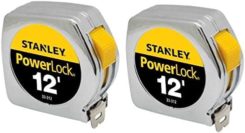 STANLEY Hand Tools 33-312 3/4" X 12' PowerLock Professional Tape…