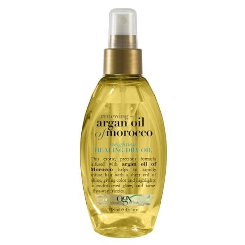 OGX Renewing + Argan Oil of Morocco Weightless Healing Dry Oil Spray, Lightweight Hair Oil Mist for Split Ends, Frizzy Hair and…