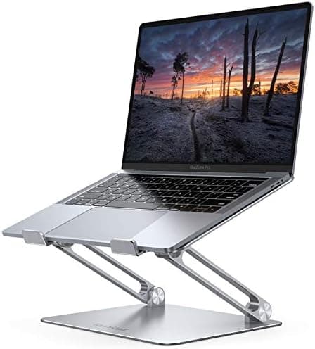 Lamicall Adjustable Laptop Stand, Portable Laptop Riser, Aluminum Laptop Stand for Desk Foldable, Ergonomic…