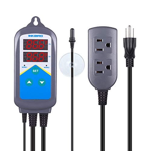 Inkbird Digital Outlet Heat Temperature Controller with Day Night…