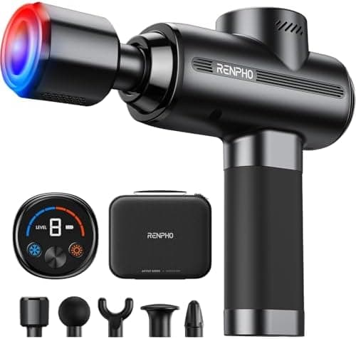 RENPHO Active Thermacool 2 Massage Gun with Heat and Cold, Fathers Day Dad Gifts [2026 Upgraded] Handheld…