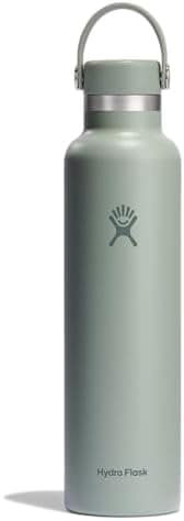 Hydro Flask Water Bottle - Insulated Stainless Steel - Non Spill, Leakproof in 24 Oz Agave Green