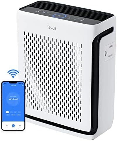 LEVOIT Air Purifier for Home Large Room Up to 1073Ft² with Air Quality Monitor, AHAM VERIFIDE, Smart WiFi…