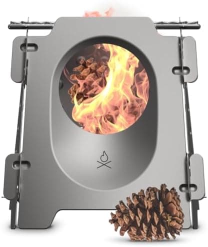 Überleben | Stöker Wood Burning Camping Stove – 18oz Flatpack…