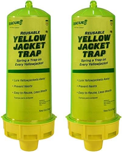 RESCUE! Reusable Yellowjacket Trap – Includes Attractant - 2 Traps