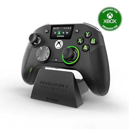 NACON Revolution X Unlimited Advanced Precision Controller Officially Licensed for XBOX Series X | S, XBOX One, Windows 10/11 PC…