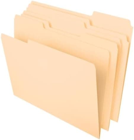 Pendaflex File Folders, 100 Pack, Durable Manila Folders, Letter Size (8.5" x 11"), 3 Top Tabs for Easy…