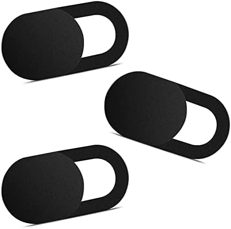 Yilador Webcam Cover (3 Pack), 0.03 inch Ultra Thin Laptop Camera Cover Slide for iPhone iPad MacBook Pro…