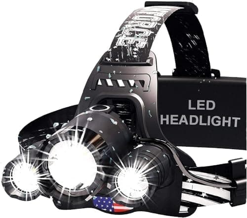 DanForce Headlamp. USB Rechargeable LED Head Lamp. Ultra Bright LUMINUS 1080 Lumen Headlamp Flashlight + Red Light. HeadLamps for…