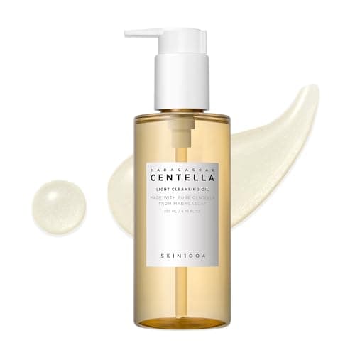 SKIN1004 Madagascar Centella Light Cleansing Oil 6.76 fl.oz, 200ml | Gentle Oil Cleanser for Face, Korean Facial Cleanser, Double…