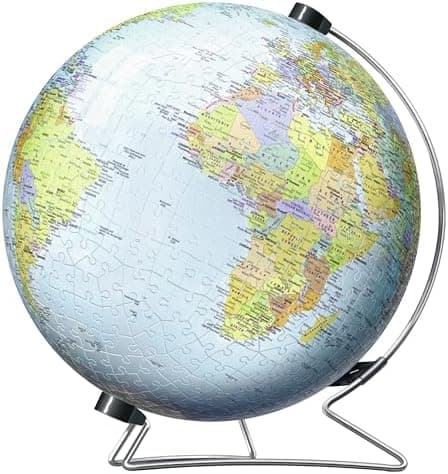 Ravensburger The Earth 540 Piece 3D Puzzle - Engaging Fun for Kids and Adults | Precision Fit with Easy Click Technology |…